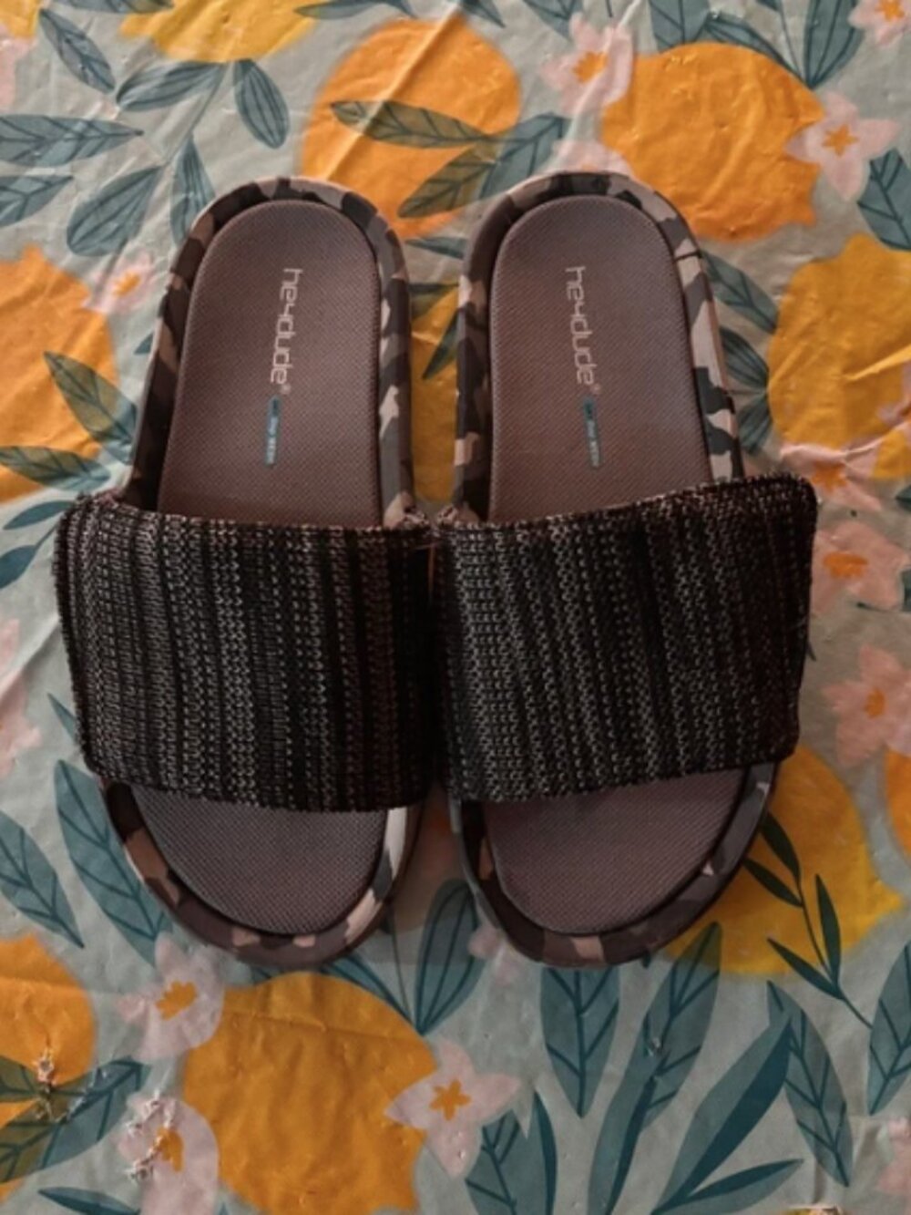 KIDS HEY DUDE SLIDES